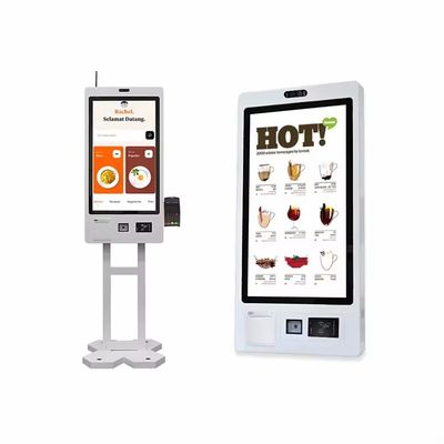 22 Zoll Touchscreen Selbstbedienung Kiosk Zahlung Kioske mit Quittungsdrucker