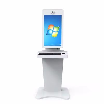 32 Zoll Metallgehäuse Touchscreen Digitales Kiosk mit Windows 10 und integrierter Tastaturmaus