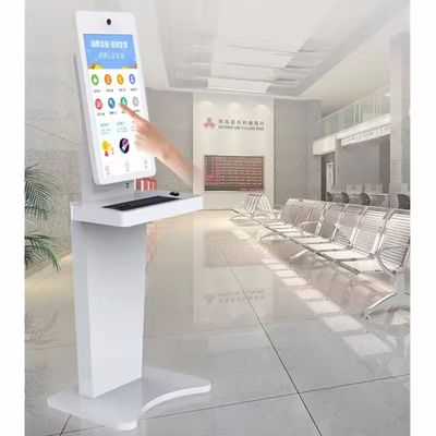32 Zoll Metallgehäuse Touchscreen Digitales Kiosk mit Windows 10 und integrierter Tastaturmaus