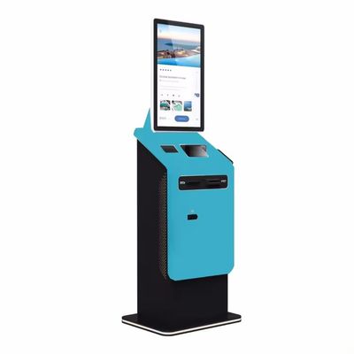 Selbstbedienungskonto-Touchscreen-Monitor mit 1920 X 1080 Auflösung und breitem Temperaturbereich (-10°C~60°C) mit mehreren Eingängen (HDMI, VGA, USB)