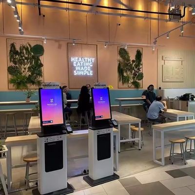 Rechnungsstellung Zahlung Kiosk Touchscreen Monitor Hotel Krankenhaus