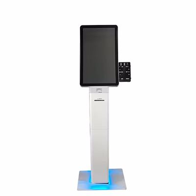 Touchscreen Digital Kiosk mit Intel Core I3 Prozessor 128 GB SSD Speicher und eingebaute Lautsprecher