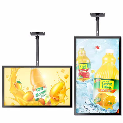 43 Zoll LCD Werbedisplay mit 178° Betrachtungswinkel, 3000:1 Kontrastverhältnis und 125W Stromverbrauch