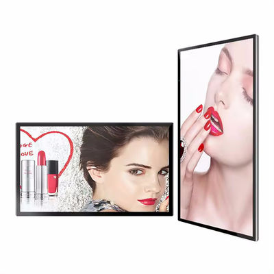 43 Zoll LCD Werbedisplay mit 178° Betrachtungswinkel, 3000:1 Kontrastverhältnis und 125W Stromverbrauch