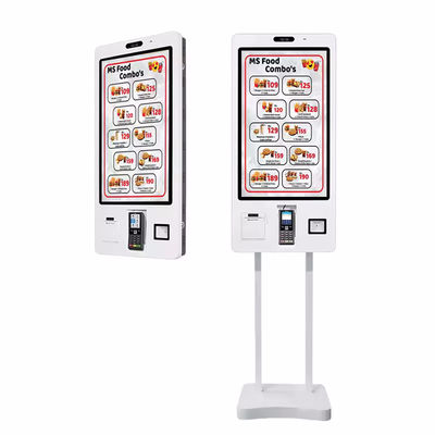 Selbstbestellkiosk mit integriertem 1D/2D-Scanner und 22/24/32-Zoll-LCD-Bildschirm
