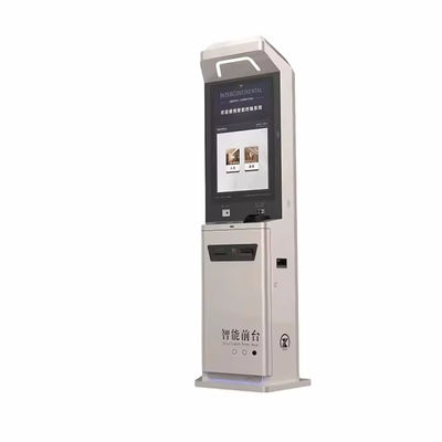 Smart Self-Service Kiosk mit Touchscreen Barcode-Scanner und Barcode-Akzeptierer