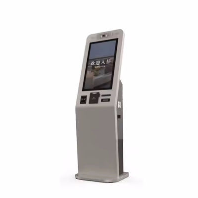 Touch-Screen-Selbstcheck-Kiosk mit integriertem Störungskarten-Ausgabe-System, Bargeldakzeptor und mehrsprachiger Schnittstelle
