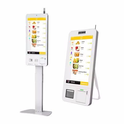 Bargeld-Akzeptierer Wandmontage und Tischplatte Selbstbestellkiosk mit POS-System