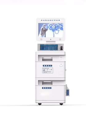 Bluetooth-Konnektivität Touchscreen Selbstbedienungskiosk mit Windows 10-Betriebssystem und Disorder Card Issuance System Kasse