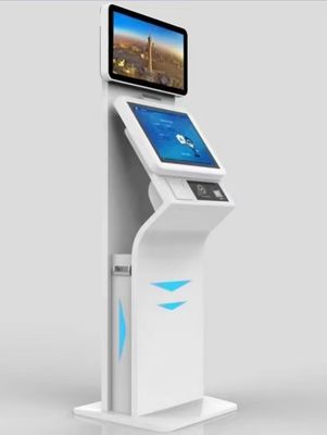 Shareme Touch Screen Selbstbedienung Kiosk mit anpassbarer Software und Pass-Scanner in 22 Zoll/27 Zoll/32 Zoll Größen
