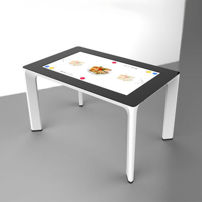 Multi-Touch Interaktiver Touchscreen-Tisch mit abnehmbaren Beinen und Vollglas-Desktop Intel Core I5 CPU