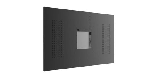 43-Zoll-LCD-Werbeanzeige vollständig an der Wand befestigt