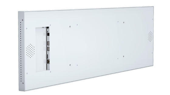 37-Zoll kapazitiver Touchscreen Digital Kiosk mit hoher Auflösung 3840x1080 und Stretch-Strip-Display