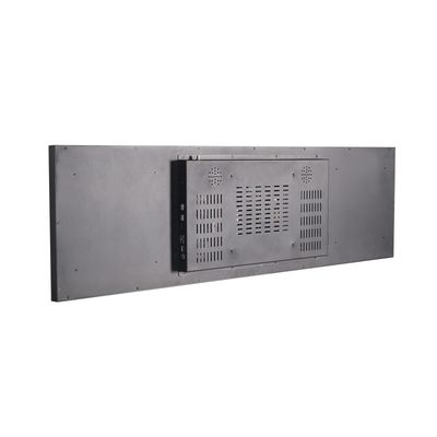 Interaktiver Bar-Typ langer Touchscreen-Monitor mit 3840 x 1080 Auflösung und 350 cd/m² Helligkeit