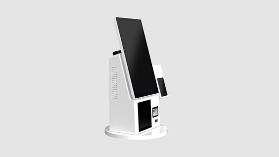 Kompakter und leichter Selbstbedienungskiosk mit NFC-Zahlung und 180°-Drehbildschirm für vielseitige Nutzung