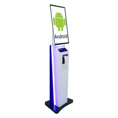 23.8/32 Inch Self Ordering Kiosk with Facial Recognition and Metal Case Touch Screen Kiosk