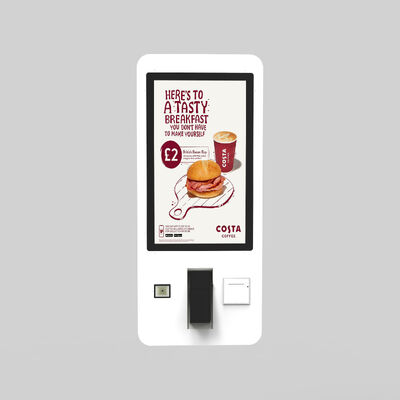 32-Zoll LCD-Display Wandmontage-Self-Ordering-Kiosk mit 3 Jahren Garantie für Fast Food und Einzelhandel