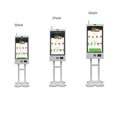 10-Point Capacitive Touch Self Ordering Kiosk with 1920X1080 Resolution and Multi-Language Support