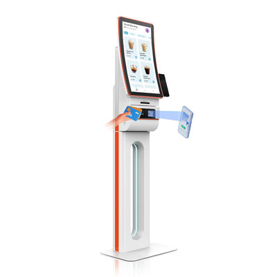 23,6" vertikaler Self-Check-in-Kiosk mit 1920x1080 Auflösung und optionaler Multi-OS-Software