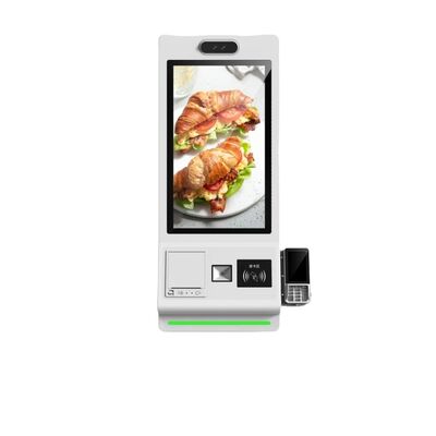 21.5/23.8/32 Zoll Boden Stehendes Selbstbestellkiosk mit SDK Android/Windows OS Touch Screen Zahlungskiosk für Supermarkt