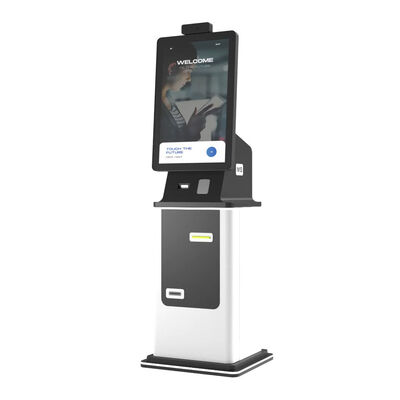 Selbstbedienungs-Zahlungskiosk mit Touchscreen-Drucker mit Wi-Fi-Konnektivität und RAL-Pulverbeschichtung für öffentlich zugängliches Terminal