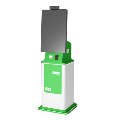 Selbstbedienungs-Zahlungskiosk mit Touchscreen-Drucker mit Wi-Fi-Konnektivität und RAL-Pulverbeschichtung für öffentlich zugängliches Terminal