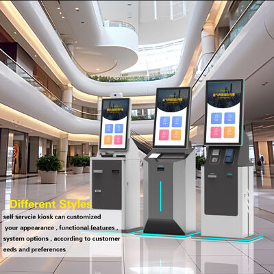 Anpassbarer freistehender Self-Service-Kiosk mit 1920x1080 Auflösung und interaktivem Touchscreen