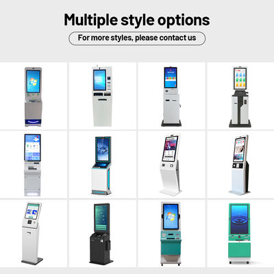 Self-Check-in-Kiosk mit 1920x1080 Auflösung, kapazitivem 10-Punkt-Touchscreen und Intel Core i5 Prozessor