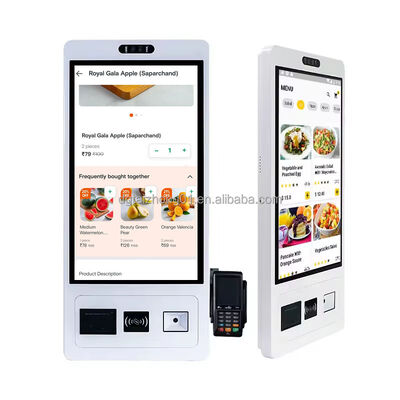 Touchscreen-Kiosk mit 2K/4K Auflösung und 60.000 Stunden Lebensdauer für Self-Service-Anwendungen