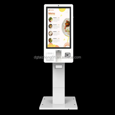 Touchscreen-Kiosk mit 2K/4K Auflösung und 60.000 Stunden Lebensdauer für Self-Service-Anwendungen
