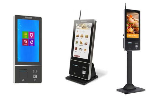 Selbstbedienung Kiosk mit 1920x1080 Auflösung Intel Core I5 und Wandmontage für effizientes Bestellsystem