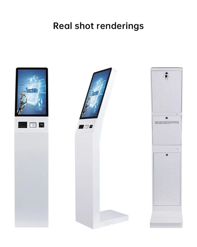 22 Zoll automatisierter Roboter-Self-Service-Kiosk mit hoher Haltbarkeit und ADA-konformem Touchscreen für Tankstellen