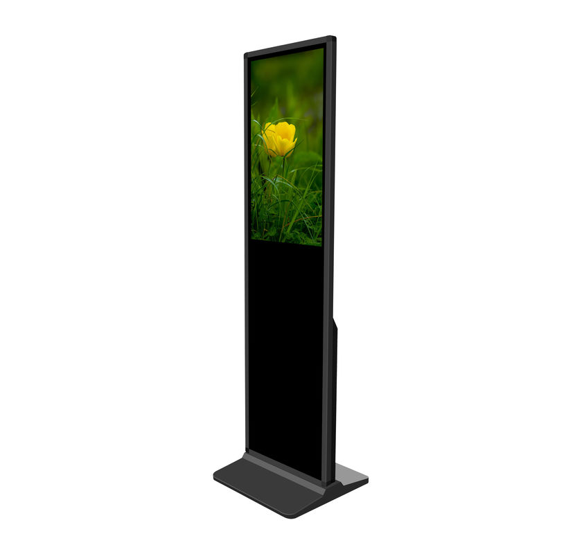 32 Zoll frei stehender, kapazitiver Touchscreen-Kiosk mit vertikaler Anzeige und Kartenleser
