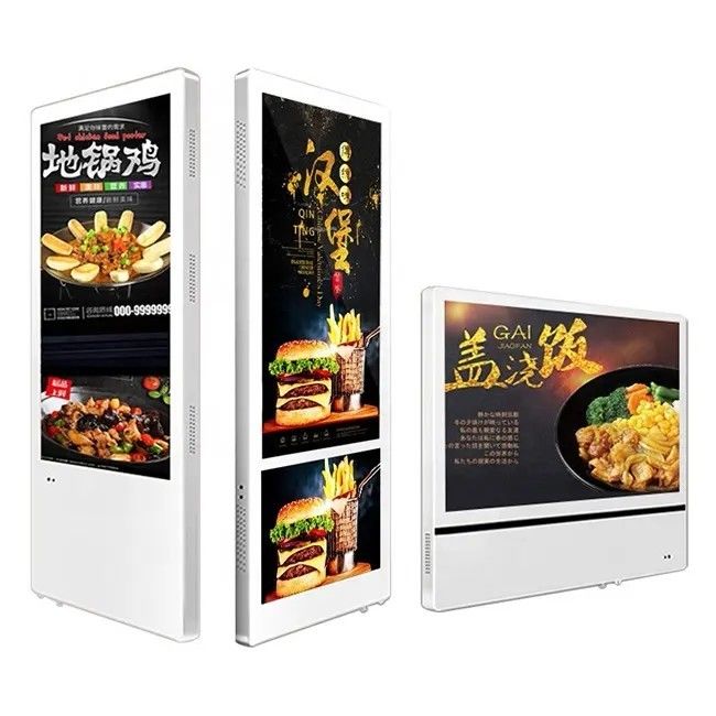 21,5 Zoll + 11,6 Zoll Aufzugswerbedisplay mit 1920*1080 Auflösung, Aluminiumlegierung und 178° Betrachtungswinkel