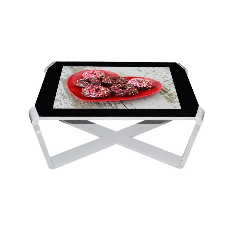 50 Zoll Interaktiver Touchscreen-Tisch mit 10 Punkten Kapazitiver Berührung und Android 7.1 / 9.0 Smart Coffee Table