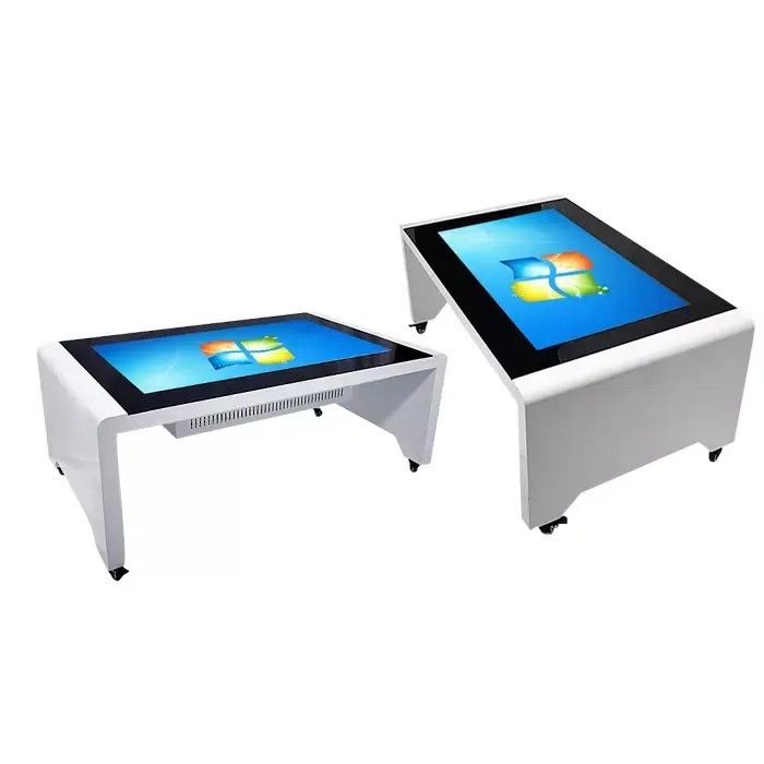 55-Zoll-kapazitiver interaktiver Touchscreen-Tisch mit 500 cd/m2 Helligkeit und 10 Touchpoints