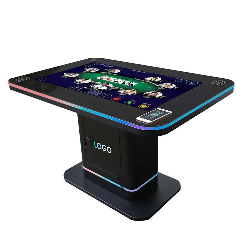 Smart Gaming Desk Interaktiver Touchscreen Tisch 500 Nits Für Einkaufszentrum