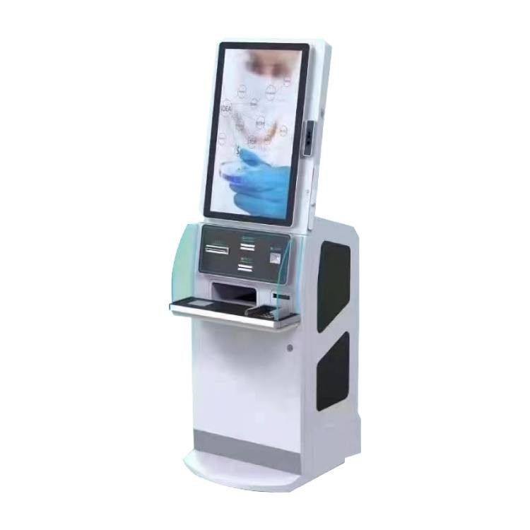 32 Zoll Touchscreen Self-Service-Kiosk mit 67W Stromversorgung und anpassbaren Funktionen für die Krankenhaus-Check-in