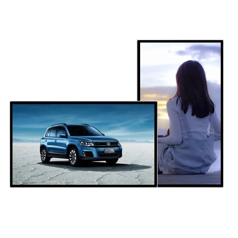 43 Zoll Wandmontage Touchscreen Digital Kiosk mit 128GB SSD Speicher und kapazitivem Touch-Display