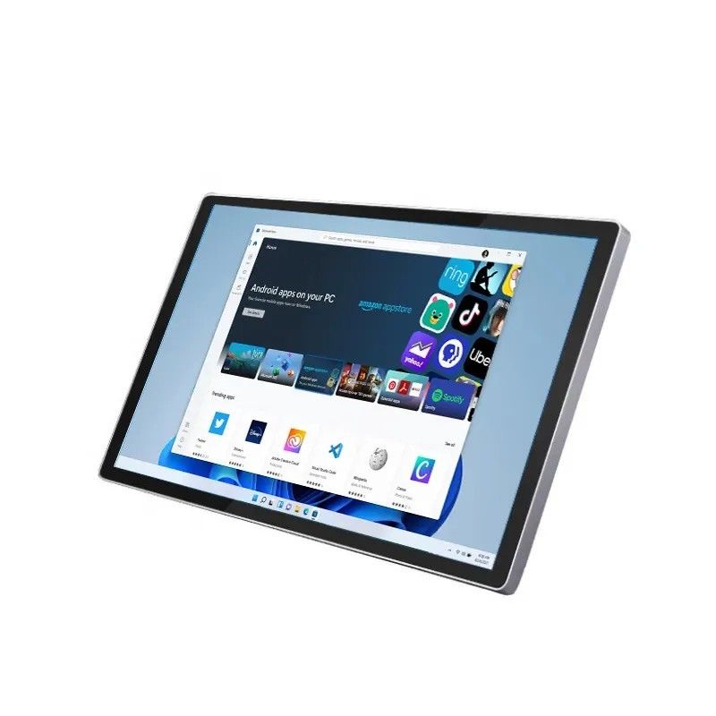 All-in-one Touch-Bildschirm Kiosk-Display 21,5 Zoll Wandmontiert Windows Android Betriebssystem