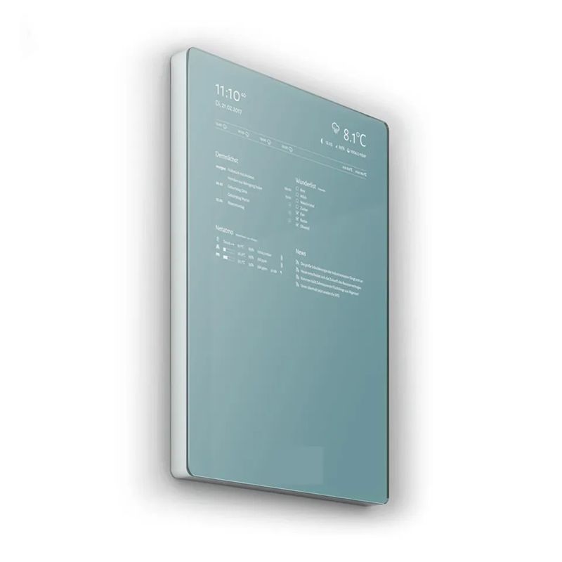 21.5 Zoll Wandspiegel Werbebildschirm Smart Touchscreen Make-up Spiegel