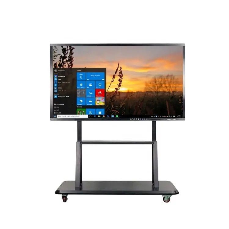 55 Zoll Smart Touchscreen Interaktives Flachpanel mit 16:9 Seitenverhältnis und 10-Punkt-Touch