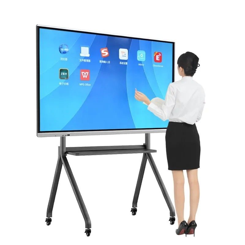 86 Zoll interaktives Flachpanel mit integriertem Lautsprecher und 1920x1080 Auflösung digitaler interaktiver Whiteboard