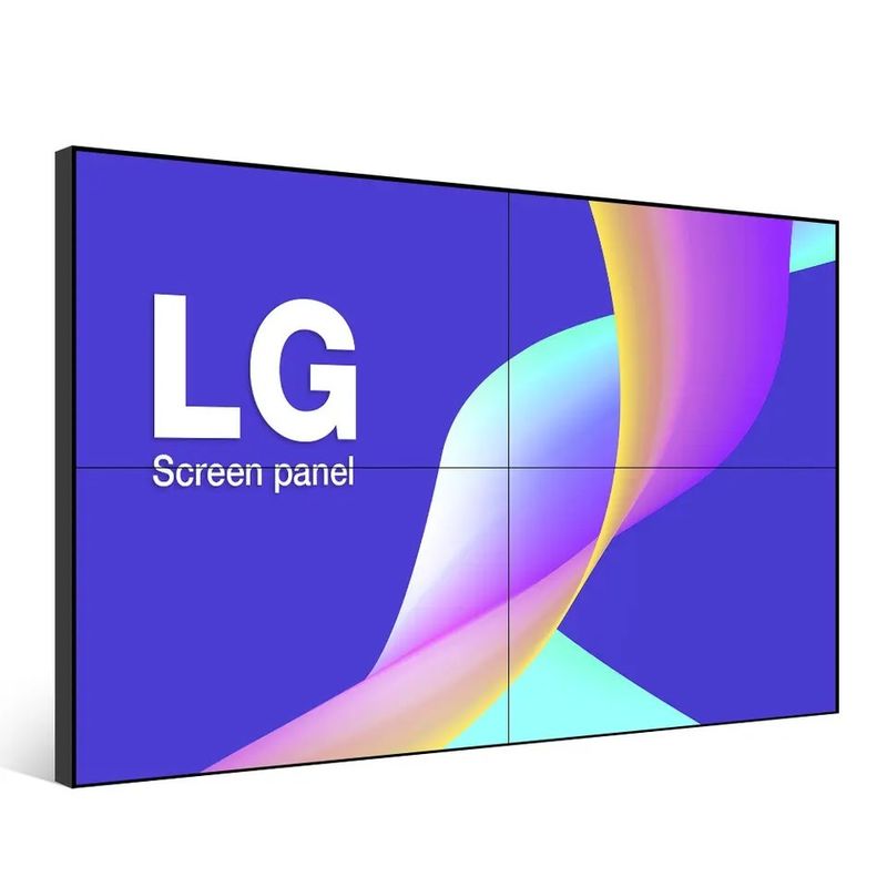 75-Zoll-TFT-Floor-Stand-LCD-Split-Wand Werbung Große Video-Wand-Displays