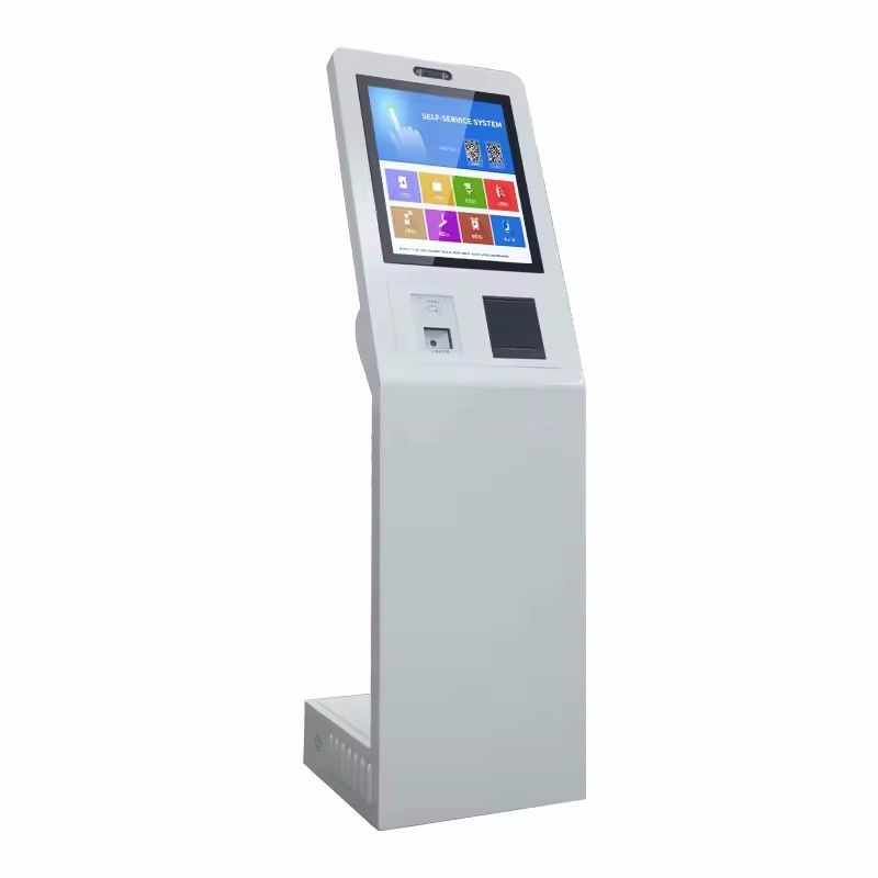 21,5 Zoll kundenspezifischer wartungsarmer Touchscreen-Self-Service-Kiosk mit interaktivem Kiosksystem