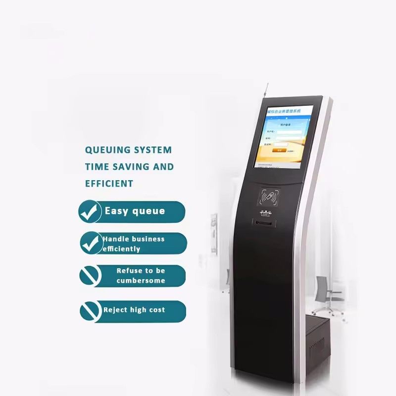 Windows 10 Touch Screen Digital Kiosk mit 19 Zoll Bildschirm und 128 GB SSD für interaktiven Selbstbedienung