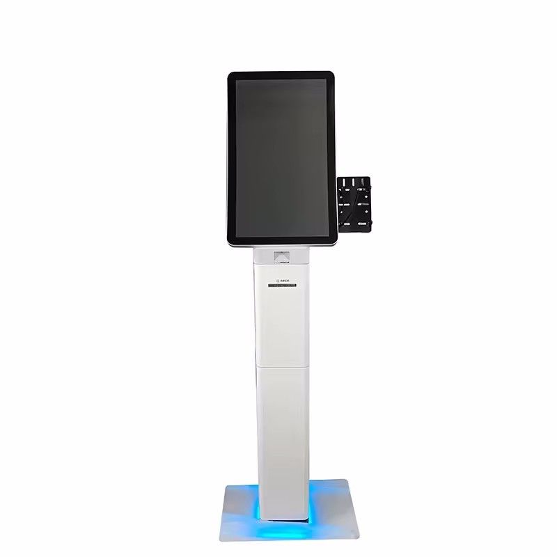 Touchscreen Digital Kiosk mit Intel Core I3 Prozessor 128 GB SSD Speicher und eingebaute Lautsprecher