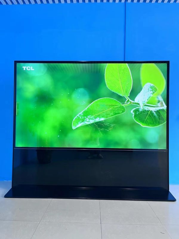 86-Zoll-LCD-Werbeanzeige mit 4K-Auflösung mit 450 cd/m2 Helligkeit für kommerzielle digitale Beschilderung