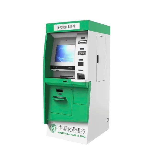 Anpassbarer Touchscreen Selbstbestellkiosk mit Karten-Ausgabe und Bargeld-Akzeptierer
