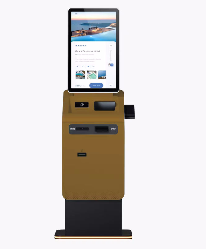 27 Zoll Touchscreen Selbstbedienung POS-System mit integrierten Zahlungsoptionen und anpassbare Farbe